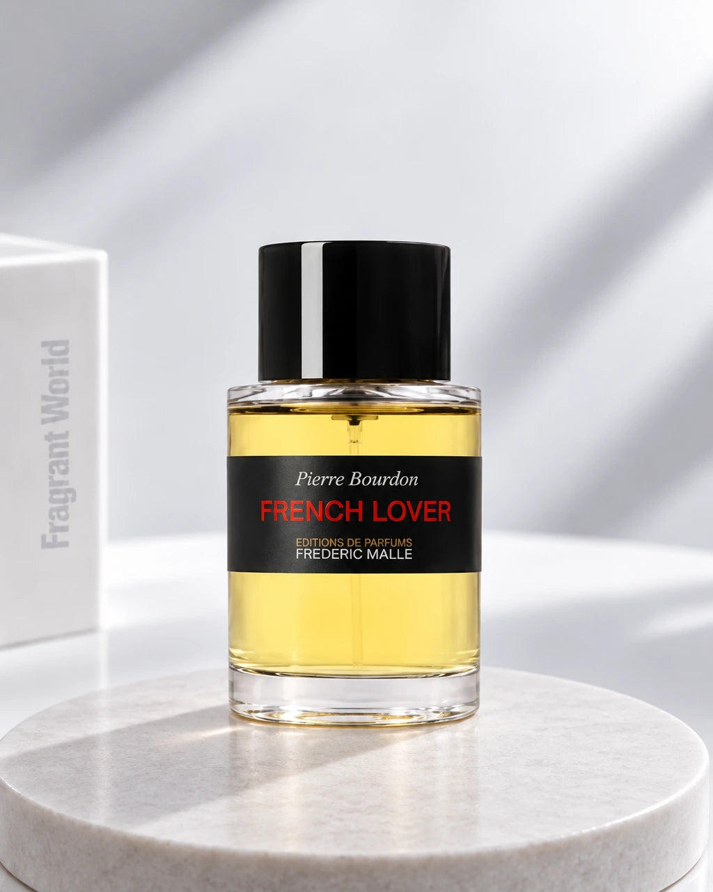 Frederic Malle FRENCH LOVER | Recreate @visual reference 2 exactly as it is but my with my fragrance botlle instead of the one in it, very naturally.