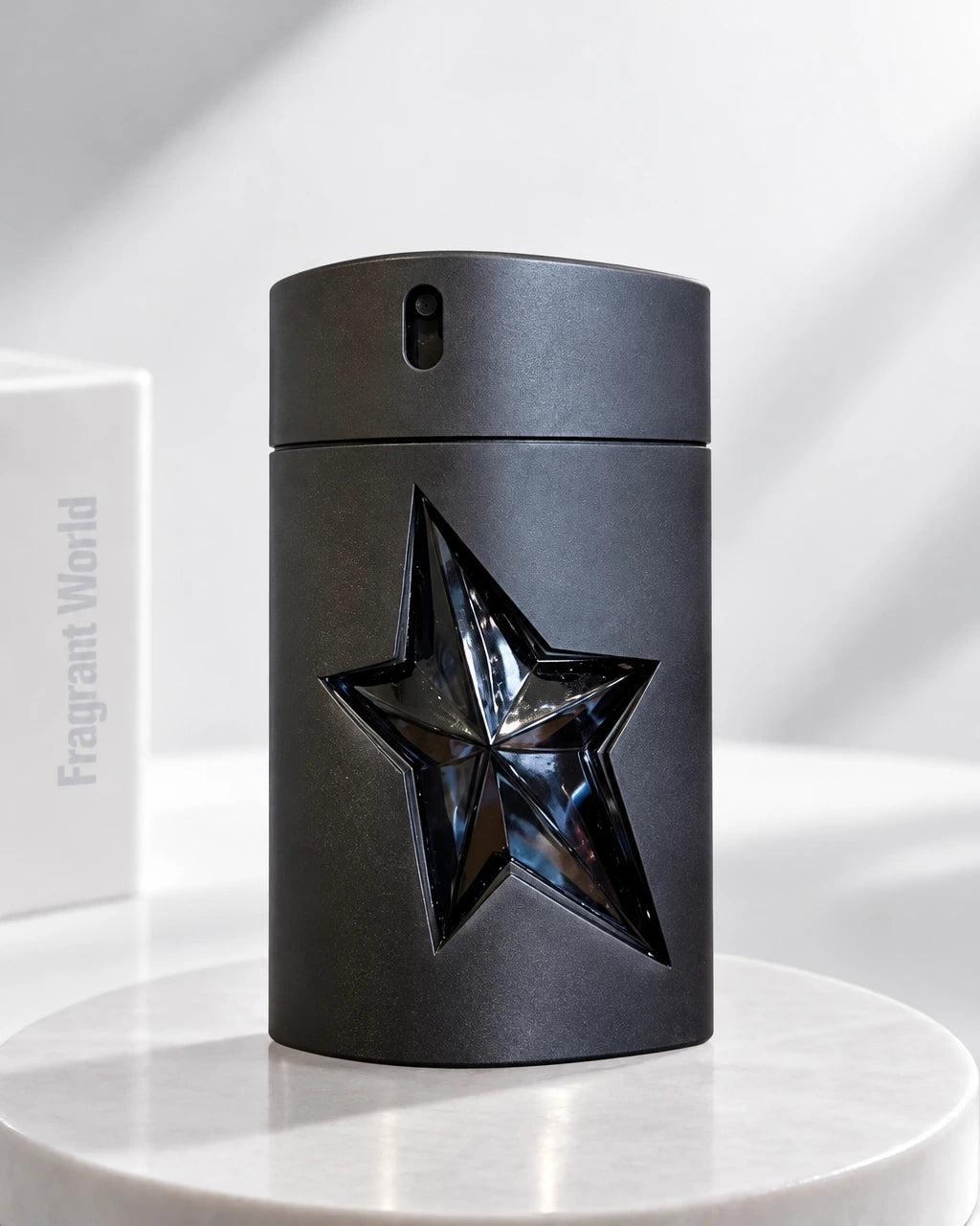 Mugler A*MEN | Recreate @visual reference 2 exactly as it is but my fragrance instead of the one in it, very naturally.