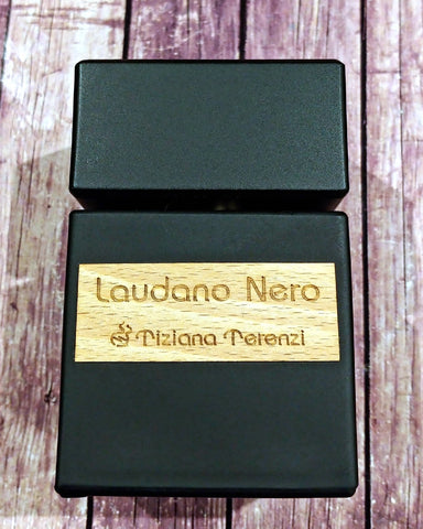 Buy Tiziana Terenzi Laudano Nero fragrance decants & samples  100% Genuine  Worldwide Shipping