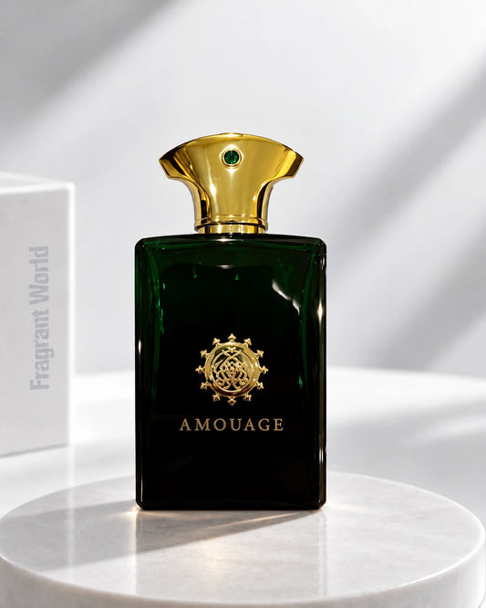 Amouage EPIC MAN | Recreate @visual reference 1 exactly as it is but my fragrance instead of the one in it, very naturally.