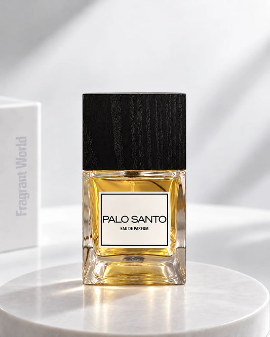 Carner Barcelona PALO SANTO | Recreate @visual reference 2 exactly as it is but my fragrance instead of the one in it, very naturally.