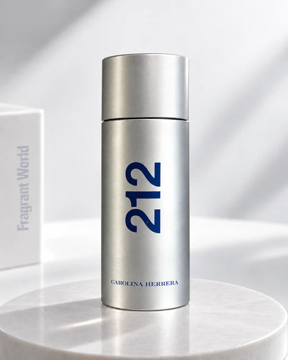 Carolina Herrera 212 MEN | Recreate @visual reference 1 exactly as it is but my fragrance instead of the one in it, very naturally.