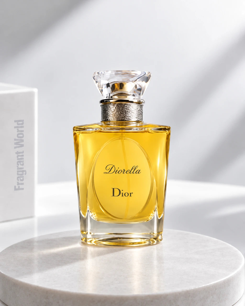 Dior DIORELLA Eau de Toilette | Recreate @visual reference 2 exactly as it is but my with my fragrance botlle instead of the one in it, very naturally.