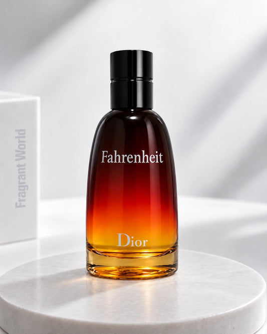 Dior FAHRENHEIT EDT | Recreate @visual reference 2 exactly as it is but my with my fragrance botlle instead of the one in it, very naturally.