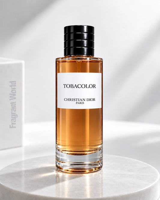 Dior 'Maison Christian Dior' TOBACOLOR | Recreate @visual reference 2 exactly as it is but my fragrance instead of the one in it, very naturally.