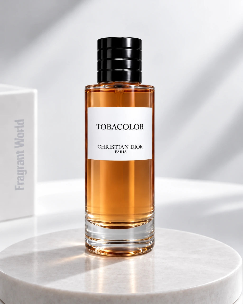 Dior 'Maison Christian Dior' TOBACOLOR | Recreate @visual reference 2 exactly as it is but my with my fragrance botlle instead of the one in it, very naturally.