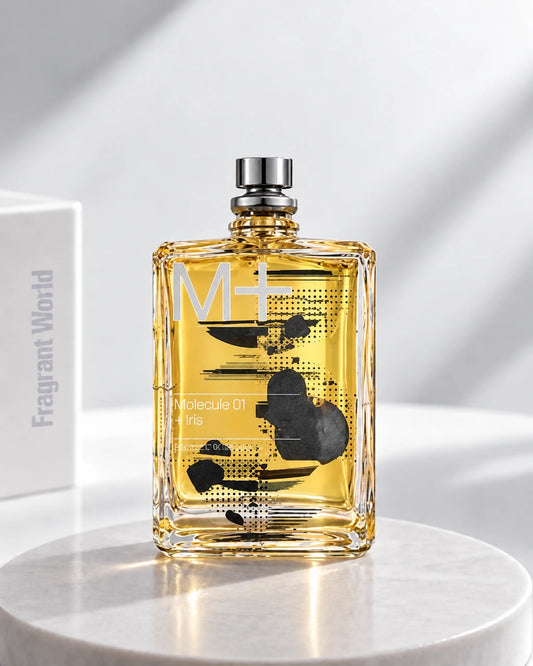 Escentric Molecules MOLECULE 01 + IRIS | Recreate @visual reference 2 exactly as it is but my fragrance instead of the one in it, very naturally.