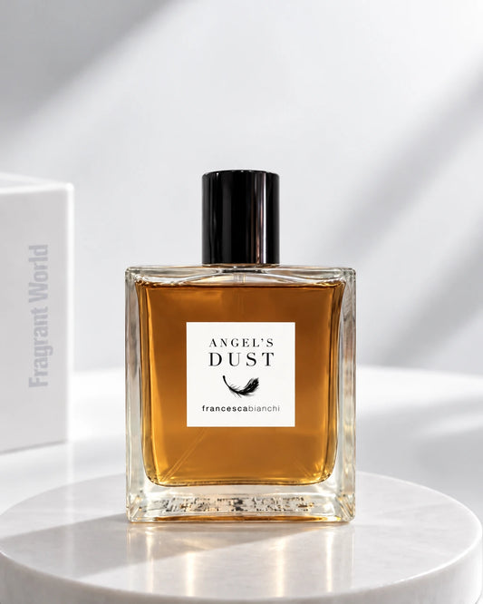 Francesca Bianchi ANGEL'S DUST | Recreate @visual reference 2 exactly as it is but my fragrance instead of the one in it, very naturally.
