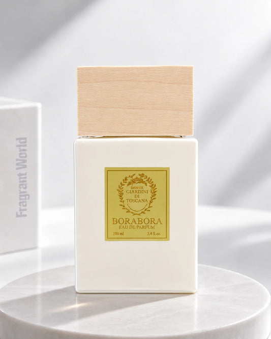 Giardini di Toscana BORABORA | Recreate @visual reference 2 exactly as it is but my fragrance instead of the one in it, very naturally.