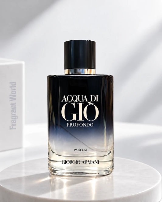 Giorgio Armani ACQUA DI GIO PROFONDO Parfum | Giorgio Armani ACQUA DI GIO PROFONDO Parfum Perfume Samples / Decants @ Fragrant World