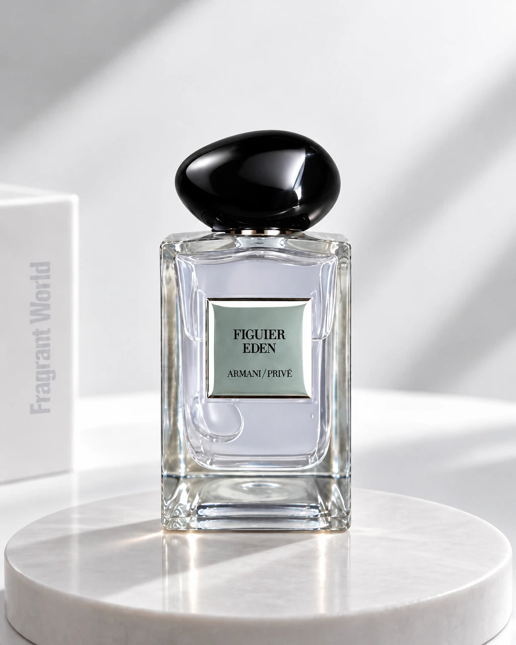 Giorgio Armani 'Prive' FIGUIER EDEN | Recreate @visual reference 2 exactly as it is but my fragrance instead of the one in it, very naturally.