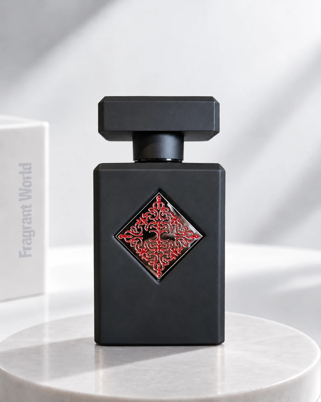 Initio Parfums BLESSED BARAKA | Recreate @visual reference 2 exactly as it is but my fragrance instead of the one in it, very naturally.