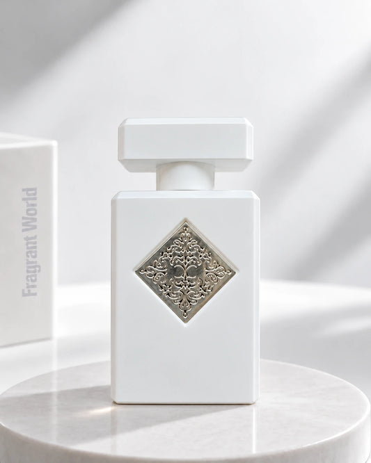 Initio Parfums REHAB | Recreate @visual reference 2 exactly as it is but my fragrance instead of the one in it, very naturally.