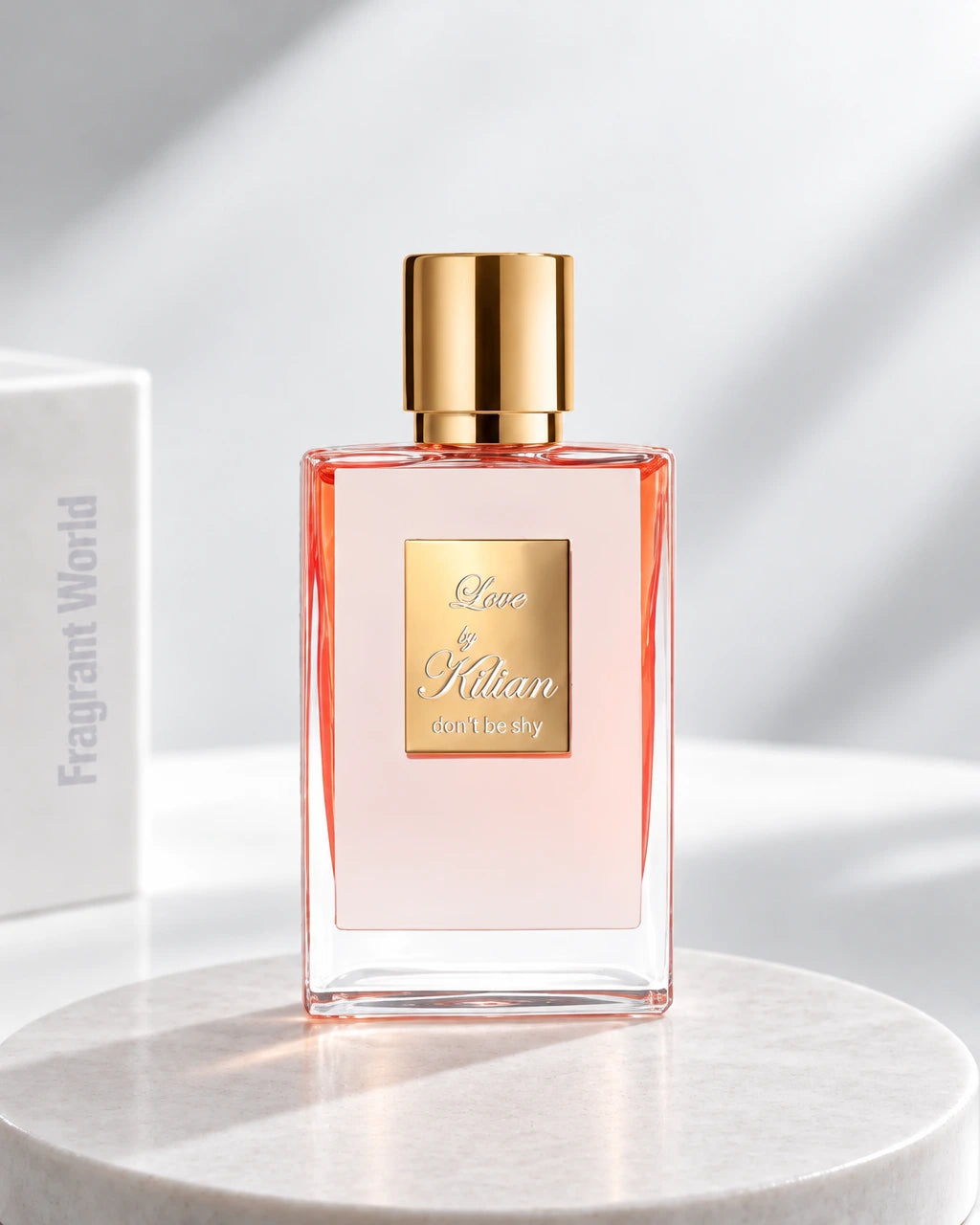 Kilian LOVE (DON'T BE SHY) | Recreate @visual reference 2 exactly as it is but my with my fragrance botlle instead of the one in it, very naturally.
