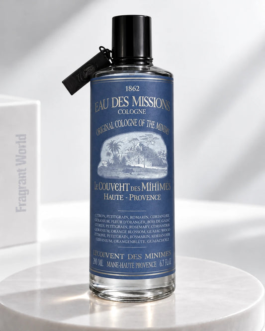 Le Couvents des Minimes Eau des Missions | Recreate @visual reference 2 exactly as it is but my fragrance instead of the one in it, very naturally.