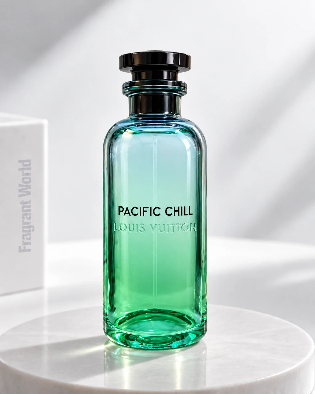 Louis Vuitton PACIFIC CHILL | Recreate @visual reference 2 exactly as it is but my fragrance instead of the one in it, very naturally.