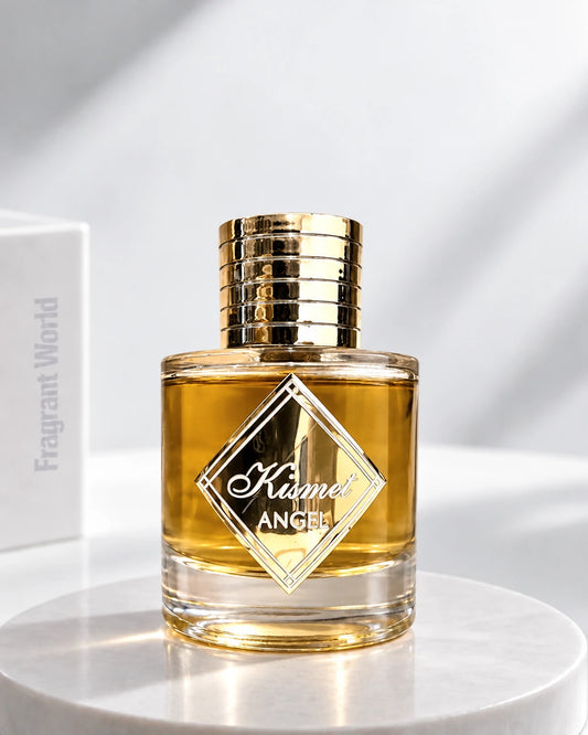 Maison Alhambra KISMET ANGEL | Recreate @visual reference 2 exactly as it is but my fragrance instead of the one in it, very naturally.