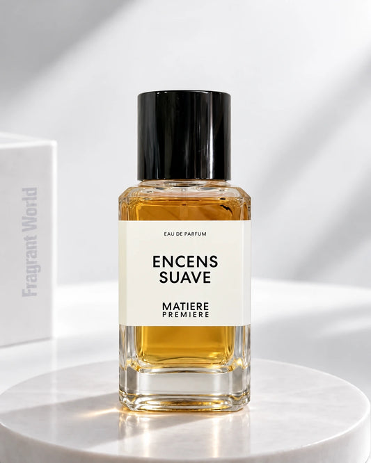 Matiere Premiere ENCENS SUAVE | Recreate @visual reference 2 exactly as it is but my fragrance instead of the one in it, very naturally.
