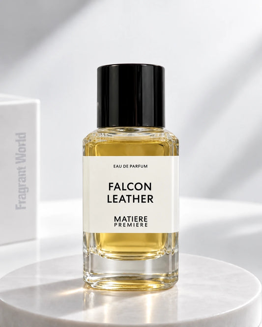 Matiere Premiere FALCON LEATHER | Recreate @visual reference 2 exactly as it is but my fragrance instead of the one in it, very naturally.