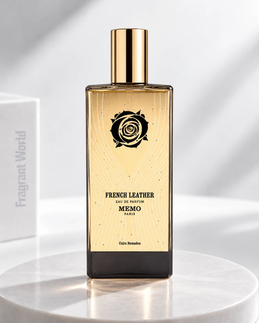 Memo Paris FRENCH LEATHER | Recreate @visual reference 2 exactly as it is but my fragrance instead of the one in it, very naturally.