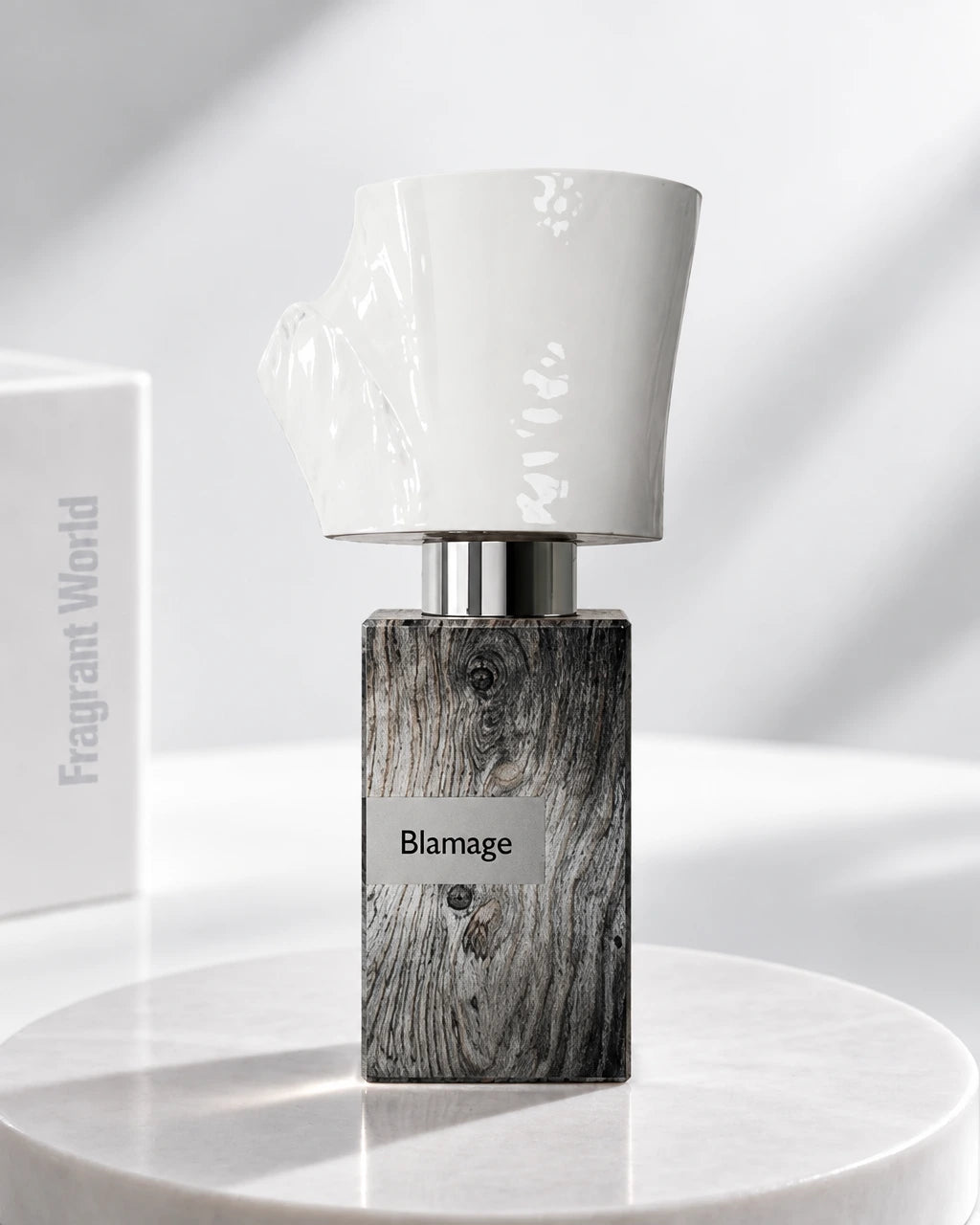 Nasomatto BLAMAGE | Recreate @visual reference 2 exactly as it is but my fragrance instead of the one in it, very naturally.