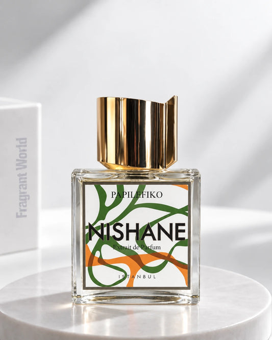 Nishane PAPILEFIKO | Recreate @visual reference 2 exactly as it is but my fragrance instead of the one in it, very naturally.