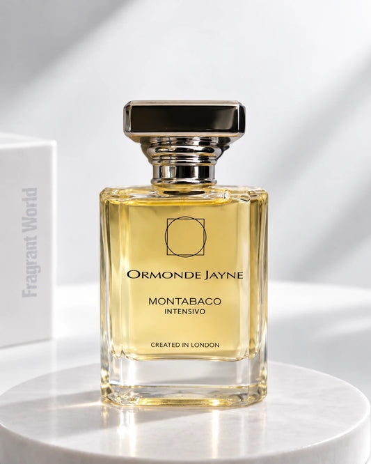 Ormonde Jayne  MONTABACO INTENSIVO | Recreate @visual reference 2 exactly as it is but my fragrance instead of the one in it, very naturally.