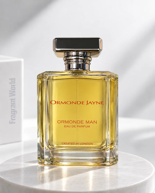 Ormonde Jayne ORMONDE MAN | Recreate @visual reference 2 exactly as it is but my fragrance instead of the one in it, very naturally.