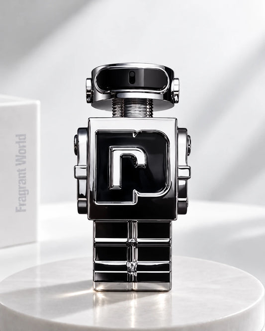 Paco Rabanne PHANTOM | Recreate @visual reference 2 exactly as it is but my fragrance instead of the one in it, very naturally.