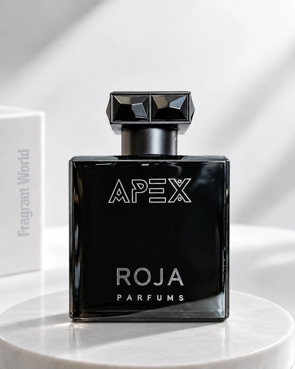 Roja Dove APEX EDP | Recreate @visual reference 2 exactly as it is but my fragrance instead of the one in it, very naturally.