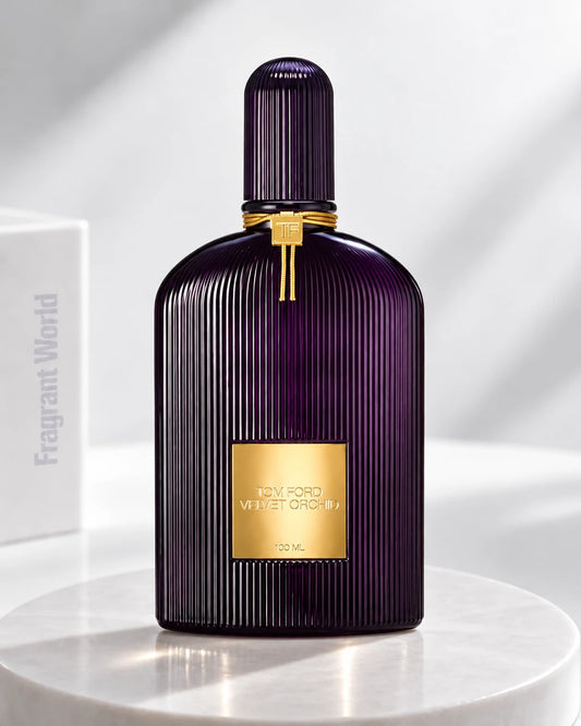 Tom Ford VELVET ORCHID EDP | Recreate @visual reference 2 exactly as it is but my fragrance instead of the one in it, very naturally.