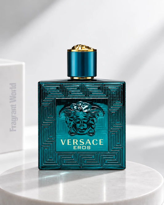 Versace EROS EDT | Recreate @visual reference 2 exactly as it is but my fragrance instead of the one in it, very naturally.