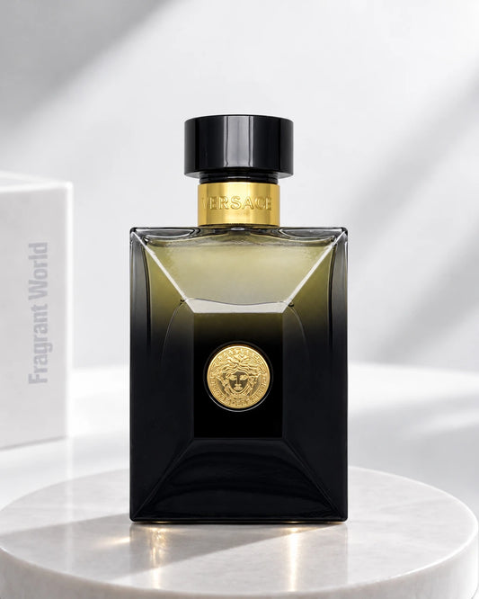 Versace OUD NOIR | Recreate @visual reference 2 exactly as it is but my fragrance instead of the one in it, very naturally.