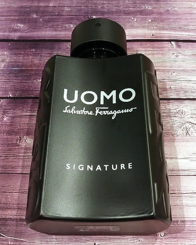 Buy Salvatore Ferragamo UOMO SIGNATURE Samples Decants 100% GENUINE Worldwide Shipping 